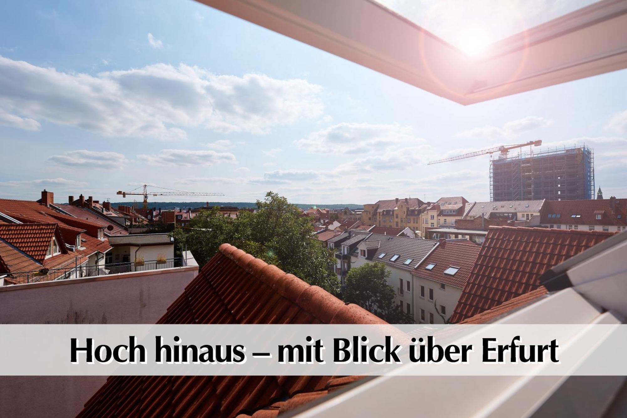 Helle 72Qm Maisonette Wohnung Im Herzen Erfurts Mit Kingsize Bett, Smart-Tv, Etc Екстериор снимка