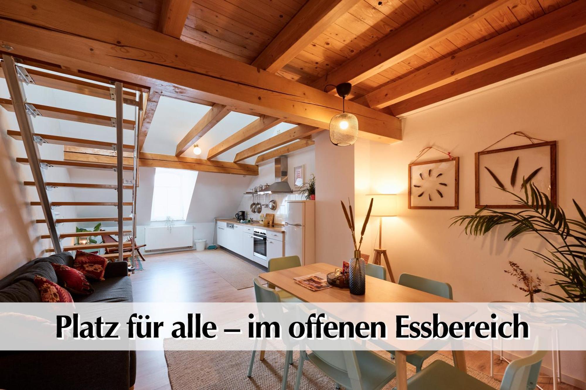 Helle 72Qm Maisonette Wohnung Im Herzen Erfurts Mit Kingsize Bett, Smart-Tv, Etc Екстериор снимка
