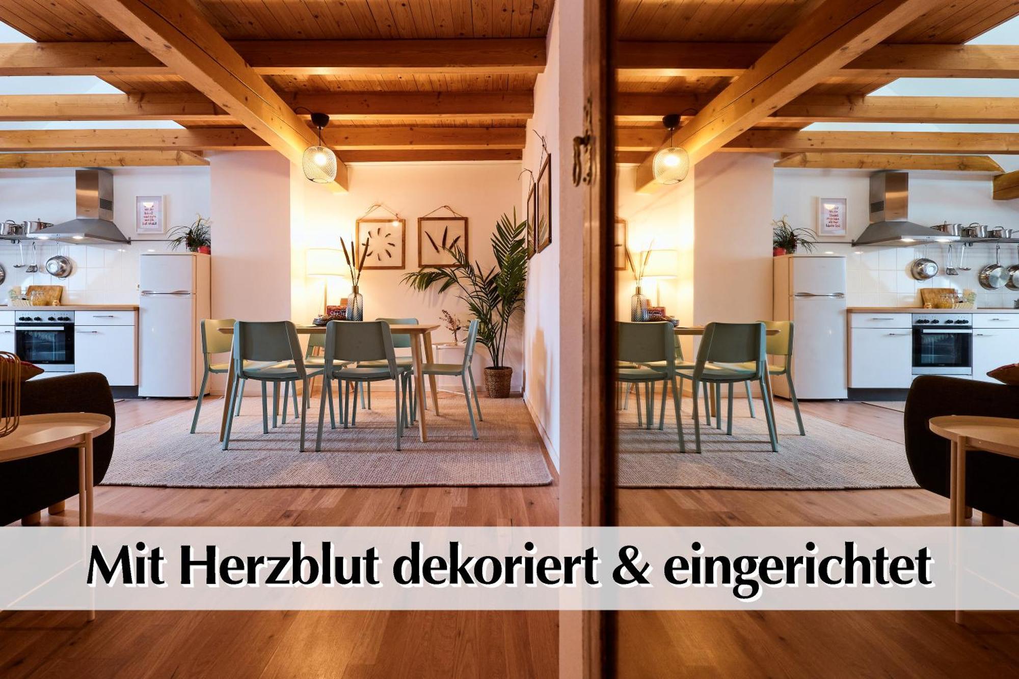 Helle 72Qm Maisonette Wohnung Im Herzen Erfurts Mit Kingsize Bett, Smart-Tv, Etc Екстериор снимка