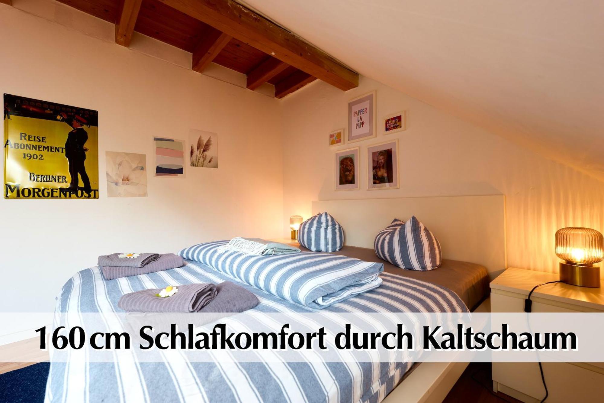 Helle 72Qm Maisonette Wohnung Im Herzen Erfurts Mit Kingsize Bett, Smart-Tv, Etc Екстериор снимка